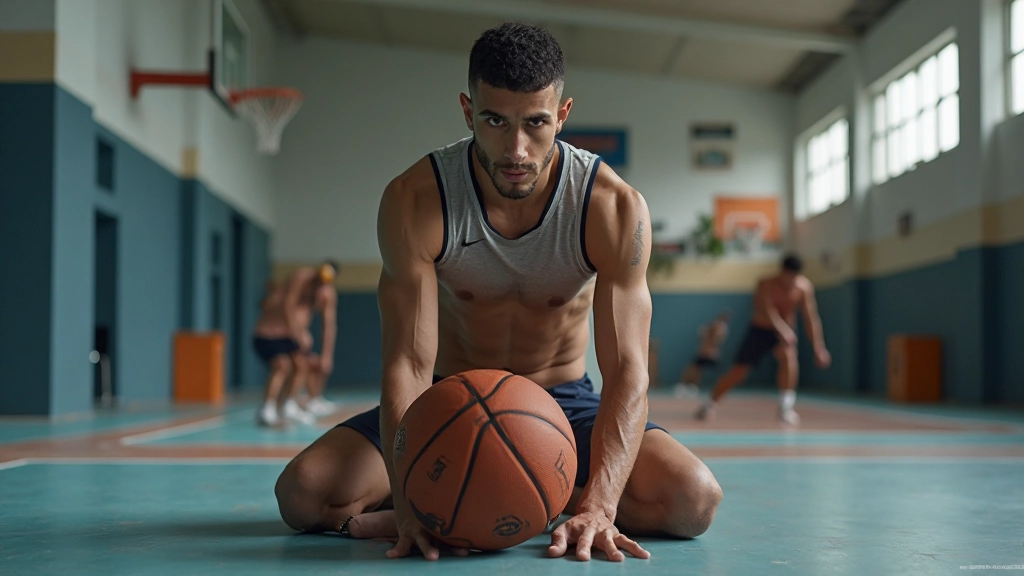 منشأة تدريب كرة سلة حديثة بأجهزة وأدوات تدريب متقدمة